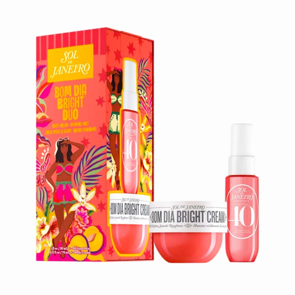Sol de Janeiro BOM DIA Bright DUO Skincare Set NWT
